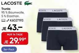 Galeria LACOSTE Trunks Angebot