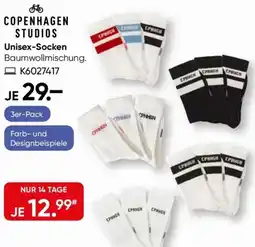 Galeria COPENHAGEN STUDIOS Unisex-Socken Angebot