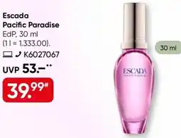 Galeria Escada Pacific Paradise EdP Angebot
