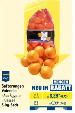 METRO Saftorangen Valencia Angebot