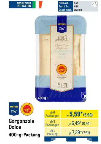 METRO Gorgonzola Dolce Angebot