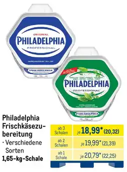 METRO Philadelphia Frischkäsezubereitung Angebot