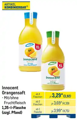 METRO Innocent Orangensaft Angebot