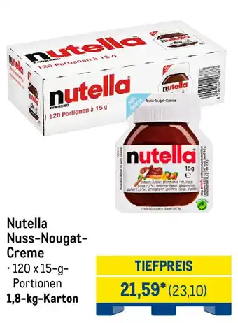 METRO Nutella Nuss-Nougat Creme Angebot