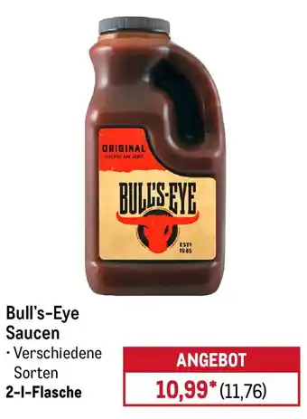 METRO Bull's-Eye Saucen Angebot