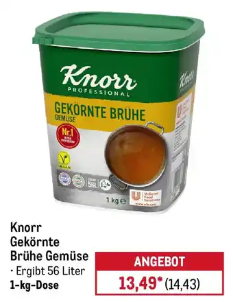 METRO Knorr Gekörnte Brühe Gemüse Angebot