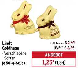 METRO Lindt Goldhase Angebot