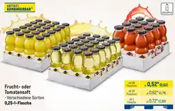 METRO Frucht oder Tomatensaft Angebot