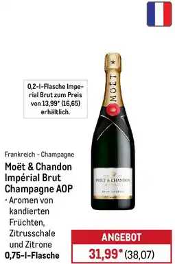 METRO Moët & Chandon Impérial Brut Champagne AOP Angebot