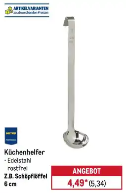 METRO Küchenhelfer Angebot