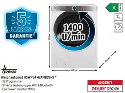 METRO HOOVER Waschautomat H5WPB4 47AMBC8-S Angebot