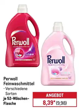METRO Perwoll Feinwaschmittel Angebot