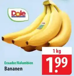 Famila Nord Ost Dole Ecuador/Kolumbien Bananen Angebot