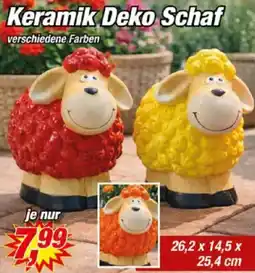 Posten Börse Keramik Deko Schaf Angebot