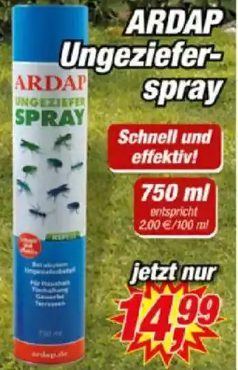 Posten Börse ARDAP Ungezieferspray Angebot