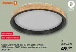 Möbel Martin OSRAM Orbis Mariano Angebot