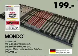 Möbel Martin MONDO Lattenrost Angebot