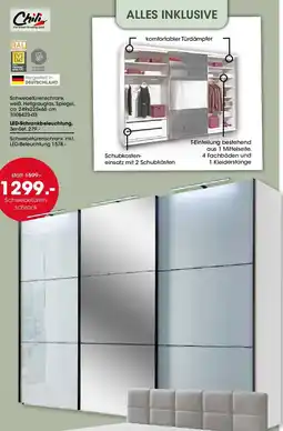 Möbel Martin Chili Schwebetürenschrank Angebot