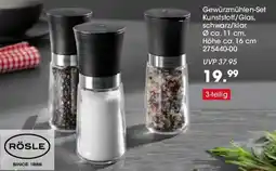 Möbel Martin RÖSLE Gewürzmühlen-Set Angebot