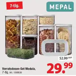 Zurbrüggen MEPAL Vorratsdosen-Set Modula Angebot