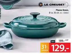 Zurbrüggen LE CREUSET Pfanne Ocean Angebot