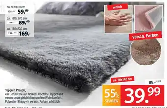 Zurbrüggen Teppich Plüsch Angebot