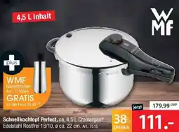 Zurbrüggen WMF Schnellkochtopf Perfect Angebot