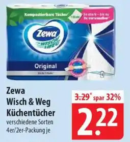 Famila Nord Ost Zewa Wisch & Weg Küchentücher Angebot