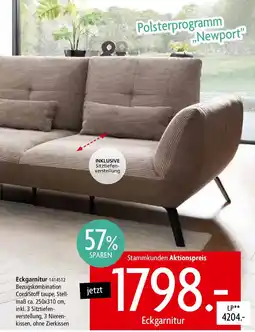 Zurbrüggen Eckgarnitur Angebot