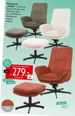 Zurbrüggen Relaxsessel ,,RONJA" Angebot