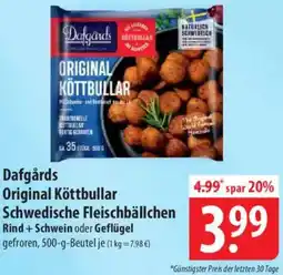 Famila Nord Ost Dafgårds Original Köttbullar Schwedische Fleischbällchen Angebot