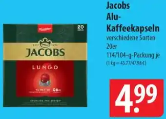 Famila Nord Ost Jacobs Alu Kaffeekapseln Angebot