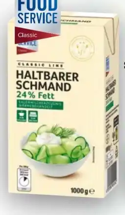 Handelshof Edeka Foodservice Haltbarer Schmand Angebot