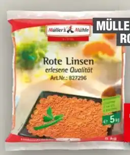 Handelshof Müller's Mühle Rote Linsen tiefgefroren Angebot