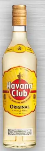 Handelshof Havana Club Original Rum 3 Jahre Angebot
