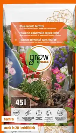 OBI Grow By Obi Blumenerde Angebot