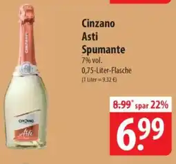 Famila Nord Ost Cinzano Asti Spumante Angebot