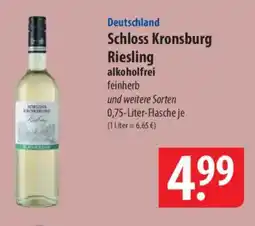 Famila Nord Ost Schloss Kronsburg Riesling Angebot