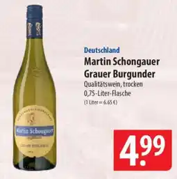 Famila Nord Ost Martin Schongauer Grauer Burgunder Angebot