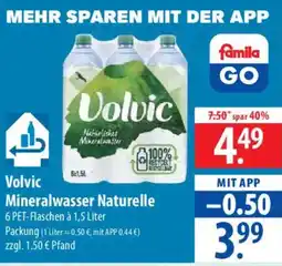 Famila Nord Ost Volvic Mineralwasser Naturelle Angebot