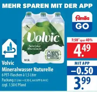 Famila Nord Ost Volvic Mineralwasser Naturelle Angebot