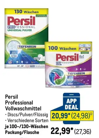 METRO Persil Professional Vollwaschmittel Angebot