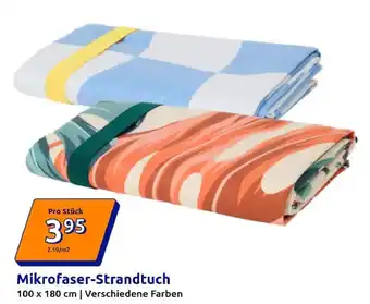 Action Mikrofaser-Strandtuch Angebot