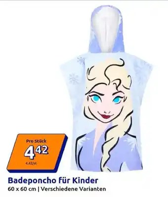 Action Badeponcho für Kinder Angebot
