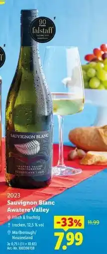 Lidl Sauvignon Blanc Awatere Valley Angebot