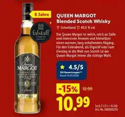 Lidl Queen Margot Blended Scotch Whisky Angebot