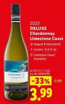 Lidl Deluxe Chardonnay Limestone Coast Angebot