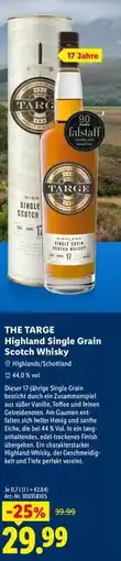 Lidl The Targe Highland Single Grain Scotch Whisky Angebot