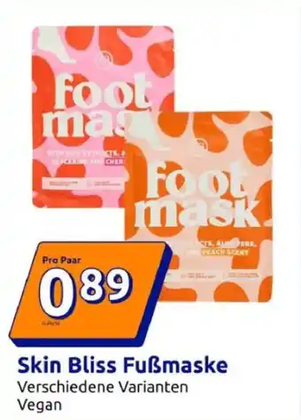 Action Skin Bliss Fuẞmaske Angebot