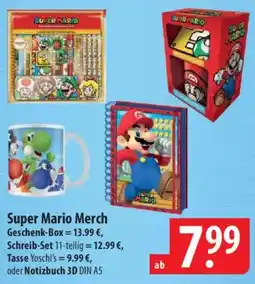 Famila Nord Ost Super Mario Merch Angebot